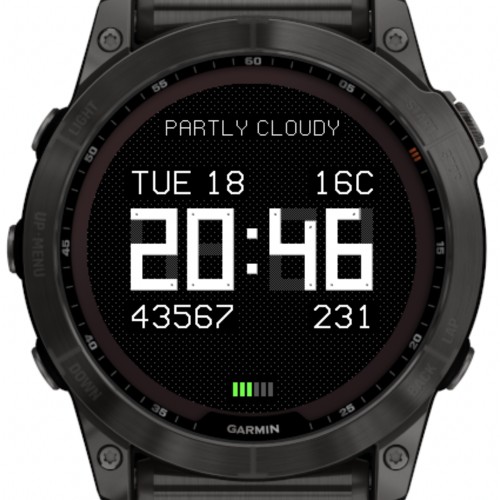 Segment7 Watch Face